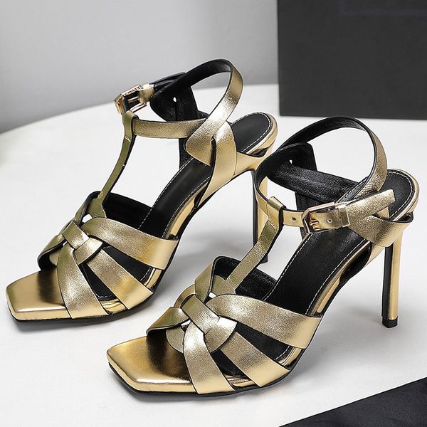 luxury designer women sandals stiletto fashion high heel party shoes t strap big size 35-43 womens shoe10cm heels sandal, Black
luxury designer women sandals stiletto fashion high heel party shoes t strap big size 35-43 womens shoe10cm heels sandal, Black