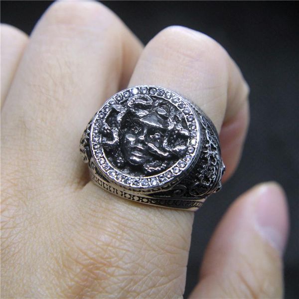 cluster rings 2021 est fashion basilisk mens ring 316l stainless steel crystal snake men cool, Golden;silver
cluster rings 2021 est fashion basilisk mens ring 316l stainless steel crystal snake men cool, Golden;silver