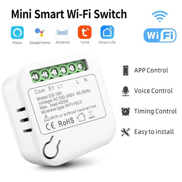 smart home control ubaro tuya wifi wireless remote breaker support alexa google assistant voice diy relay switch module
smart home control ubaro tuya wifi wireless remote breaker support alexa google assistant voice diy relay switch module