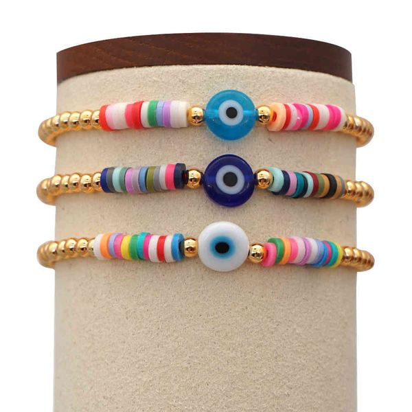5pcs, turkish for women s pulseras greek eye jewelry gold ball beaded polymer clay bracelet, Golden;silver
5pcs, turkish for women s pulseras greek eye jewelry gold ball beaded polymer clay bracelet, Golden;silver