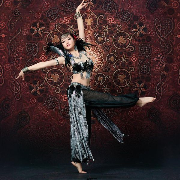 stage wear women tribal belly dance costume bra coin tassel belt pants suit set ats gypsy performance vintage handmade, Black;red
stage wear women tribal belly dance costume bra coin tassel belt pants suit set ats gypsy performance vintage handmade, Black;red