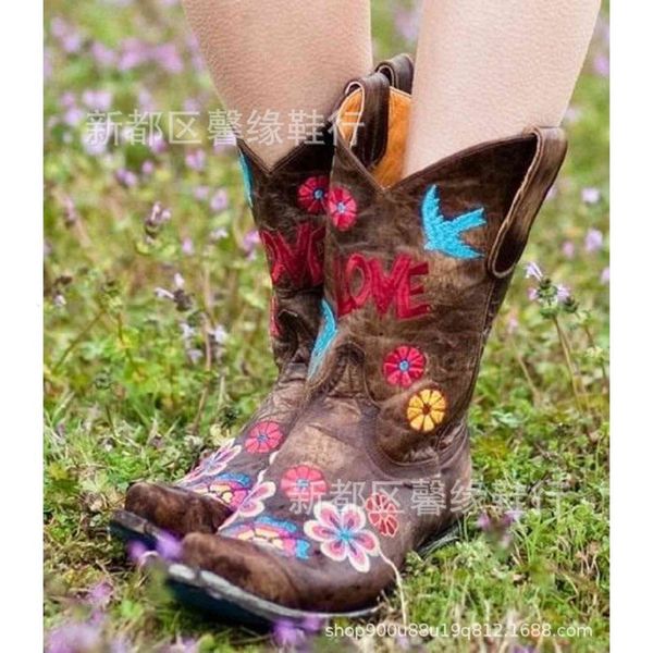 dress shoes women ankle boots autumn and winter embroidery ethnic style mid-heel thick-heeled short square toe women's e3sd, Black
dress shoes women ankle boots autumn and winter embroidery ethnic style mid-heel thick-heeled short square toe women's e3sd, Black