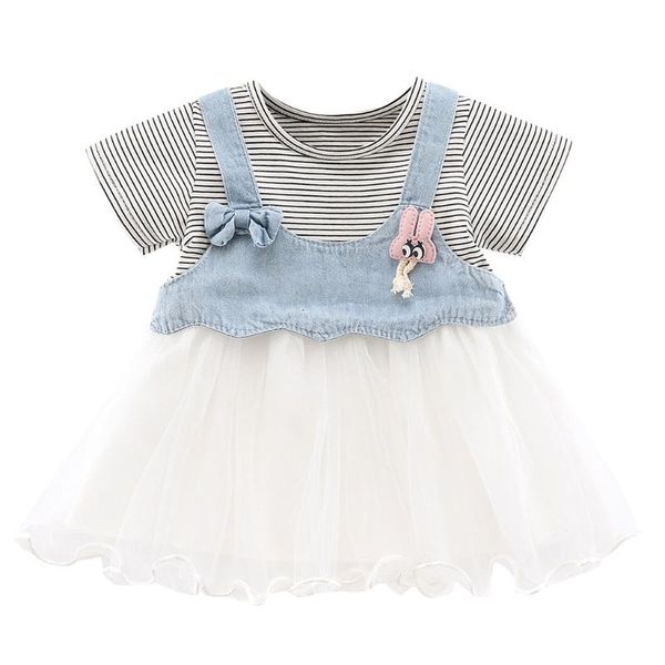 togirls casual dresses toddler baby kids girls striped denim patchwork all-match princess dress niñas vestidos casuales clothes girl's, Red;yellow 
togirls casual dresses toddler baby kids girls striped denim patchwork all-match princess dress niñas vestidos casuales clothes girl's, Red;yellow