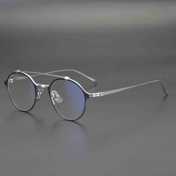 factory outlet japanese minimalist style bronze double beam pure titanium frame ultra light pilot for men and women, White;black
factory outlet japanese minimalist style bronze double beam pure titanium frame ultra light pilot for men and women, White;black