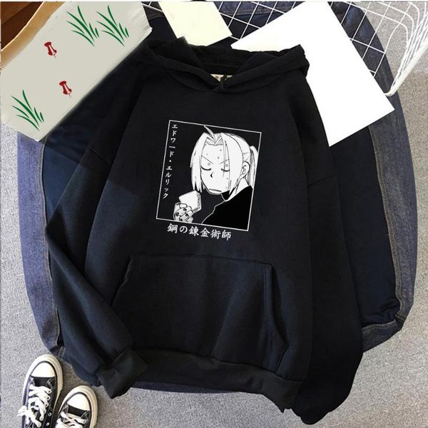 men's hoodies & sweatshirts funny anime fullmetal alchemist elric edward men women harajuku cartoon kawaii boy winter casual loose swea, Black
men's hoodies & sweatshirts funny anime fullmetal alchemist elric edward men women harajuku cartoon kawaii boy winter casual loose swea, Black