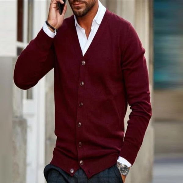 men's sweaters men fashion buttoned v-neck cardigan for mens fall vintage sweater jackets winter warm casual solid knitted coats, White;black
men's sweaters men fashion buttoned v-neck cardigan for mens fall vintage sweater jackets winter warm casual solid knitted coats, White;black