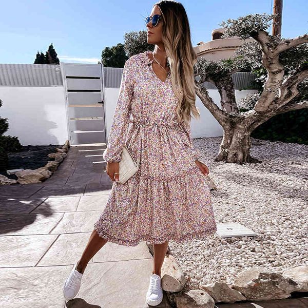 autumn spring v neck long floral print dress women casual long sleeve split dress female boho elegant maxi party vestidos 210415, Black;gray
autumn spring v neck long floral print dress women casual long sleeve split dress female boho elegant maxi party vestidos 210415, Black;gray