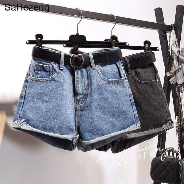 women's shorts with belt plus size s-5xl women cotton jeans casual summer fashion loose denim short feminino wh23 w749, White;black
women's shorts with belt plus size s-5xl women cotton jeans casual summer fashion loose denim short feminino wh23 w749, White;black
