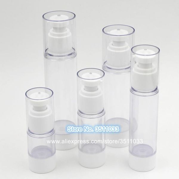 storage bottles & jars 20pcs transparent empty plastic cosmetic lotion airless bottle cream pump container 15ml 30ml 50ml 80ml 100ml
storage bottles & jars 20pcs transparent empty plastic cosmetic lotion airless bottle cream pump container 15ml 30ml 50ml 80ml 100ml