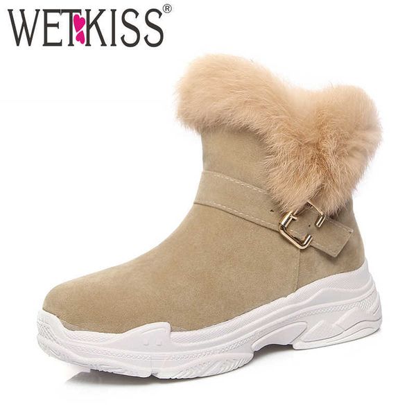 wetkiss snow ankle women boots round toe flock footwear platform warm female boot fashion casual shoes women winter 210630, Black
wetkiss snow ankle women boots round toe flock footwear platform warm female boot fashion casual shoes women winter 210630, Black