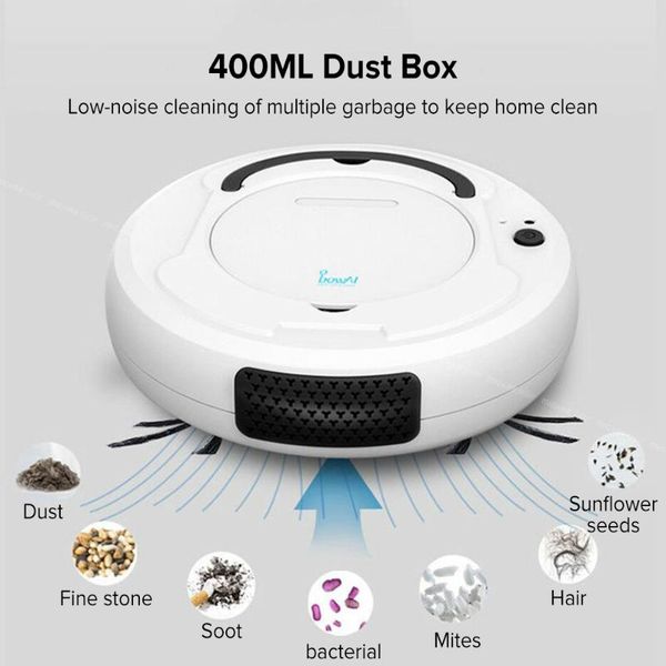vacuum cleaners 1800pa smart auto robot cleaner multifunctional 3-in-1 electric rechargeable wet and dry mop sweeping
vacuum cleaners 1800pa smart auto robot cleaner multifunctional 3-in-1 electric rechargeable wet and dry mop sweeping