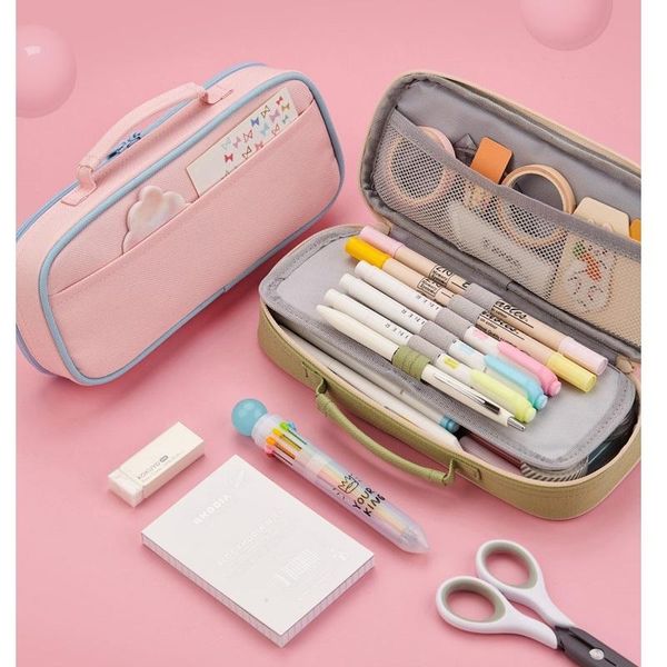 angoo handtiobag style pen pencil bag nice color delicate fabric hand held storage case pouch big capacity stanery school h6734 bags
angoo handtiobag style pen pencil bag nice color delicate fabric hand held storage case pouch big capacity stanery school h6734 bags