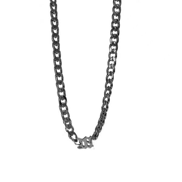 pendant necklaces potcet stainless steel titanium jump di cuban chain necklace geometric fashion hip hop personality party jewelry, Silver
pendant necklaces potcet stainless steel titanium jump di cuban chain necklace geometric fashion hip hop personality party jewelry, Silver