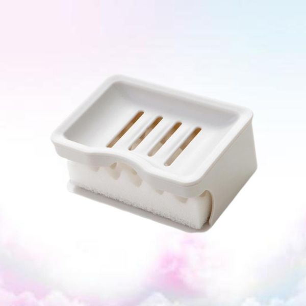 soap dishes 2pcs double-layer draining dish case portable holder container with sponge light grey
soap dishes 2pcs double-layer draining dish case portable holder container with sponge light grey