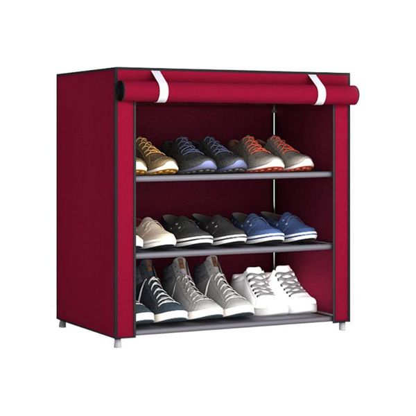layers dustproof shoes rack non-woven fabric shoe stands organizer closet home storage holders shelf cabinet clothing & wardrobe
layers dustproof shoes rack non-woven fabric shoe stands organizer closet home storage holders shelf cabinet clothing & wardrobe