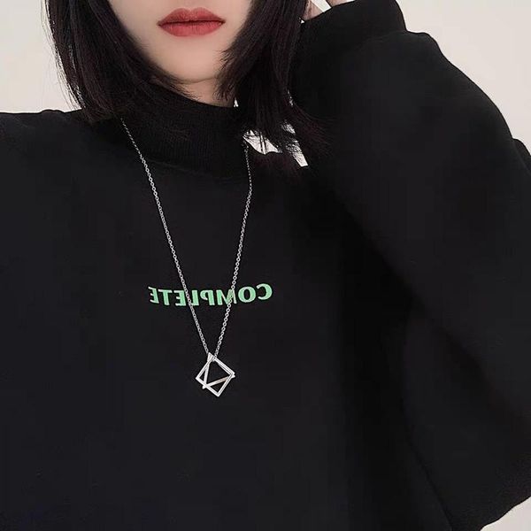 chains contracted space geometry necklace pendant joker character tide triangle street students jewelry chain, Silver
chains contracted space geometry necklace pendant joker character tide triangle street students jewelry chain, Silver