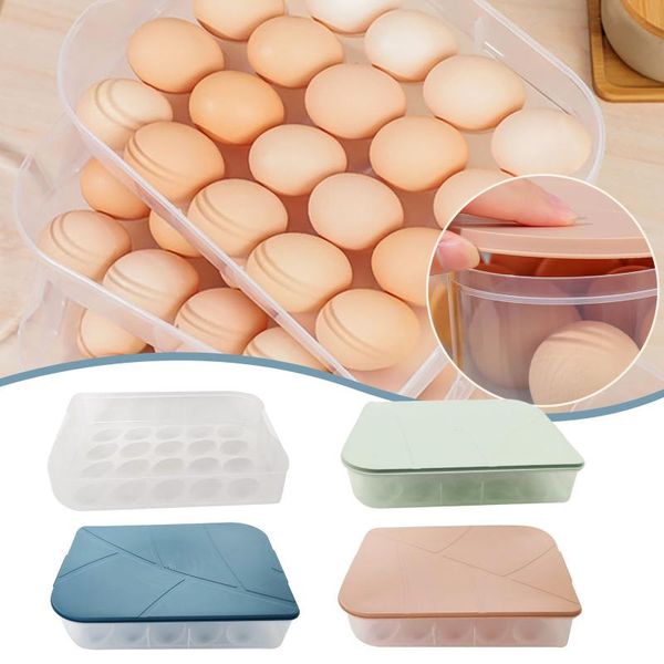 pcs egg storage box tray containers kitchen refrigerator 20 grids eggs plastic dispenser airtight fresh preservation bottles & jars
pcs egg storage box tray containers kitchen refrigerator 20 grids eggs plastic dispenser airtight fresh preservation bottles & jars