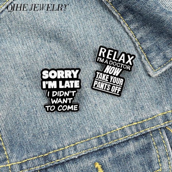 pins, brooches funny letter enamel pins humorous quote inspired badges introverts lapel pin socially anxious jewelry, Gray
pins, brooches funny letter enamel pins humorous quote inspired badges introverts lapel pin socially anxious jewelry, Gray