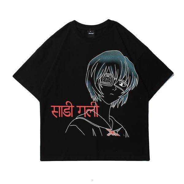 men's t-shirts high street hand painted anime girl print short sleeve male and female t-shirt cotton neck oversize summer tshirts, White;black
men's t-shirts high street hand painted anime girl print short sleeve male and female t-shirt cotton neck oversize summer tshirts, White;black