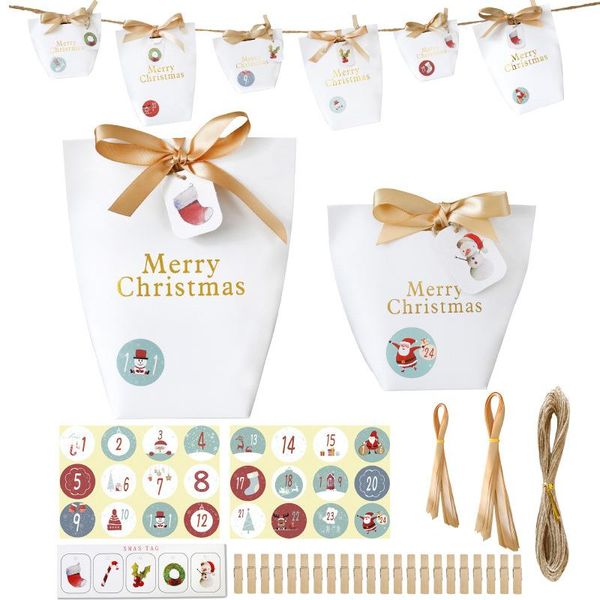 gift wrap 24 sets christmas bags "merry christmas" boxes creative party candy include stickers tags ribbon
gift wrap 24 sets christmas bags "merry christmas" boxes creative party candy include stickers tags ribbon
