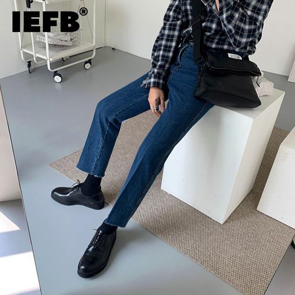 men's jeans iefb korean fashion men's spring autumn fit pencil pants casual ankle-length denim vintage tide trousers 9y6350, Blue
men's jeans iefb korean fashion men's spring autumn fit pencil pants casual ankle-length denim vintage tide trousers 9y6350, Blue