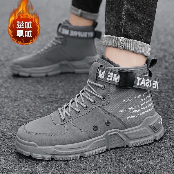 martin 2021 winter plush warm high 's shoes autumn work boots 's snow men, Black
martin 2021 winter plush warm high 's shoes autumn work boots 's snow men, Black