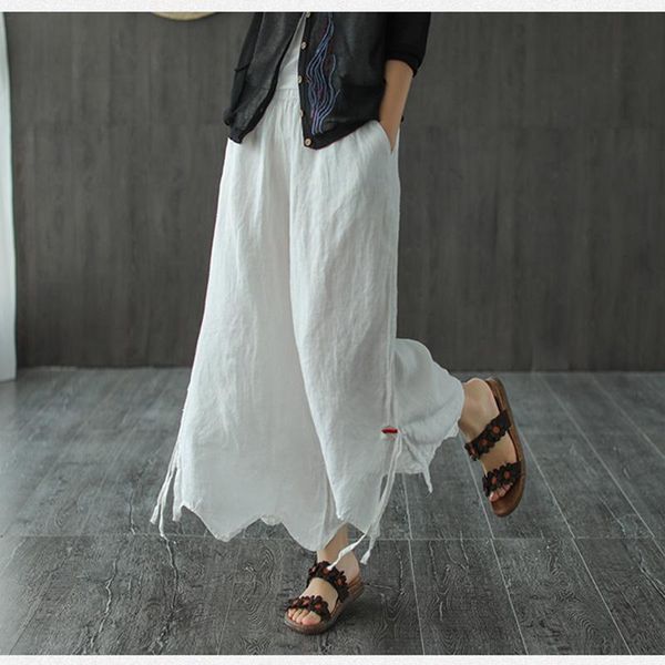 women's pants & capris nini wonderland spring summer linen loose straight 2021 solid color irregular trousers vintage retro clothes, Black;white
women's pants & capris nini wonderland spring summer linen loose straight 2021 solid color irregular trousers vintage retro clothes, Black;white
