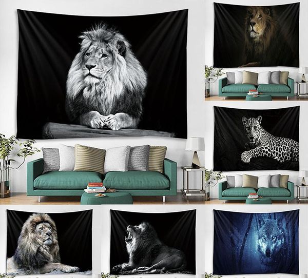 tapestries nordic simplicity black and white lion tiger leopard printed tapestry bedroom hanging table cloth wall decor
tapestries nordic simplicity black and white lion tiger leopard printed tapestry bedroom hanging table cloth wall decor