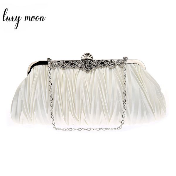 new clutch evening clutches bolsas women's satin evening bags handbag wedding purse white clutch bag
new clutch evening clutches bolsas women's satin evening bags handbag wedding purse white clutch bag