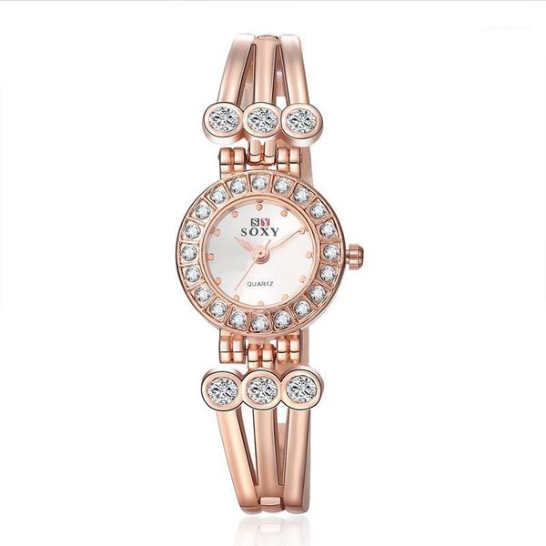 women wristwatches fashion watch ladies brand soxy luxury stainless steel round dial clock, Slivery;brown
women wristwatches fashion watch ladies brand soxy luxury stainless steel round dial clock, Slivery;brown