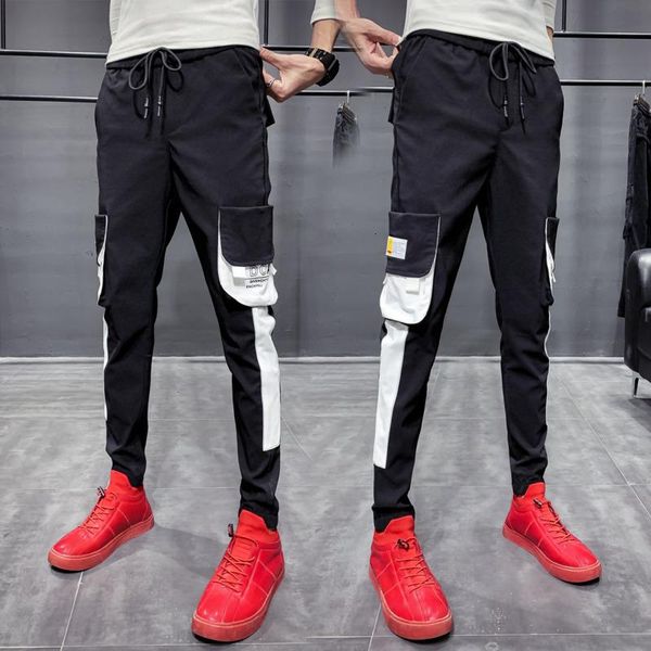 men's pants winter streetwear hip hop fashion boutique pant hombres male thickening autumn 2021 man self-cultivation leisure time, Black
men's pants winter streetwear hip hop fashion boutique pant hombres male thickening autumn 2021 man self-cultivation leisure time, Black