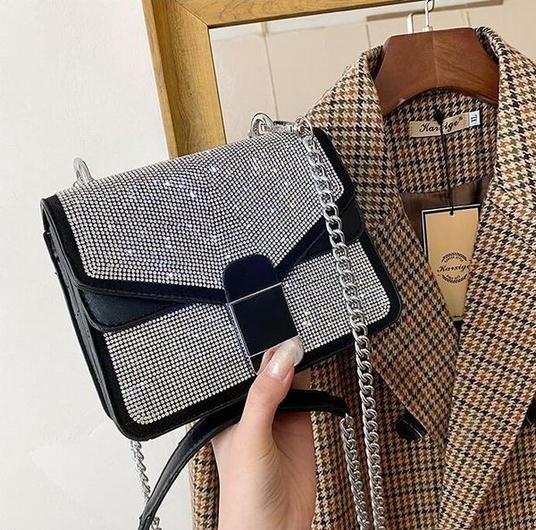 factory wholesale women handbag sweet foreign diamonds chain bag simple joker leather handbags street fashion beads womens shoulder bags, Black;red
factory wholesale women handbag sweet foreign diamonds chain bag simple joker leather handbags street fashion beads womens shoulder bags, Black;red