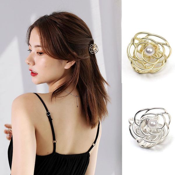 hair clips & barrettes korean retro simple hollow rose alloy grip bath small and medium bangs clip headdress, Golden;silver
hair clips & barrettes korean retro simple hollow rose alloy grip bath small and medium bangs clip headdress, Golden;silver