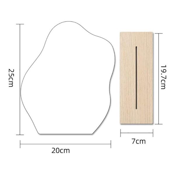 mirrors irregular shape acrylic with wooden base special makeup mirror for bedroom living room and decor in stock
mirrors irregular shape acrylic with wooden base special makeup mirror for bedroom living room and decor in stock