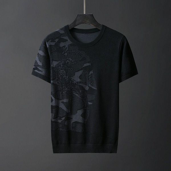 men's t-shirts 2021 autumn fashion camouflage color round collar knitting tees for male short-sleeved sweaters b177, White;black
men's t-shirts 2021 autumn fashion camouflage color round collar knitting tees for male short-sleeved sweaters b177, White;black