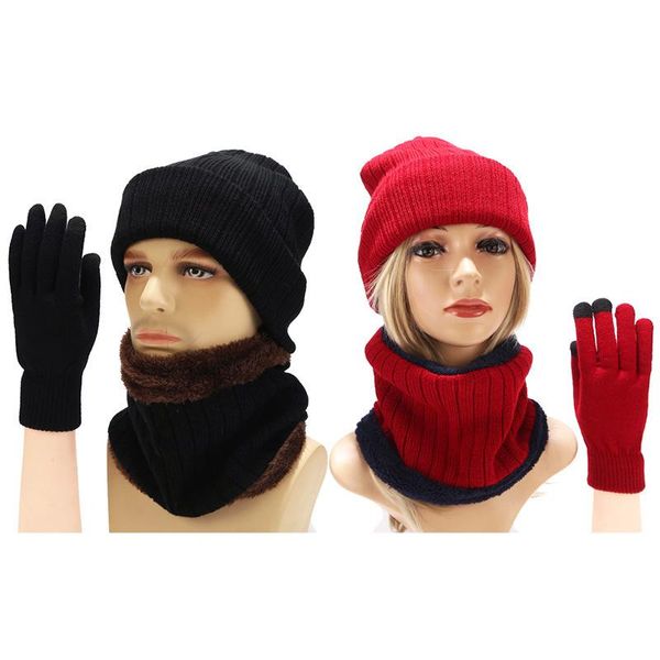 hats, scarves & gloves sets men women winter hat scarf knitted beanie warm caps femme chapeau wholesale 3 piece set hats, Blue;gray
hats, scarves & gloves sets men women winter hat scarf knitted beanie warm caps femme chapeau wholesale 3 piece set hats, Blue;gray