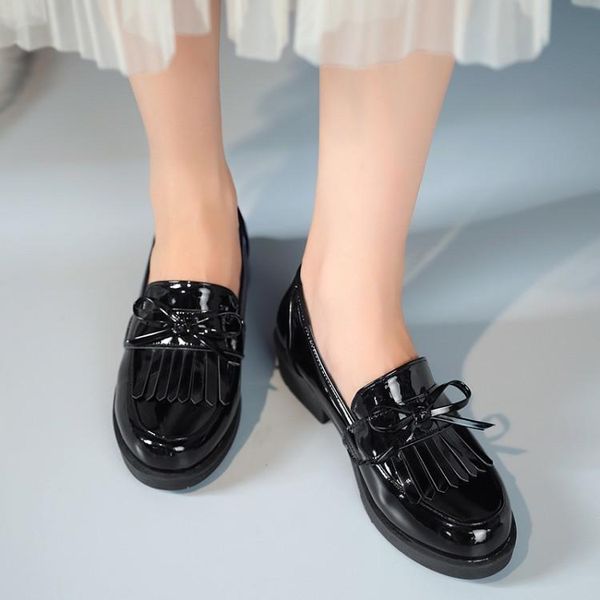 dress shoes women 2021 spring black fashion patent leather bowknot tassel low heels shallow loafers female casual slip-on ladies
dress shoes women 2021 spring black fashion patent leather bowknot tassel low heels shallow loafers female casual slip-on ladies