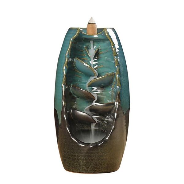 mountain river handicraft incense holder ceramic backflow waterfall smoke burner censer mother's gift home decor fragrance lamps
mountain river handicraft incense holder ceramic backflow waterfall smoke burner censer mother's gift home decor fragrance lamps