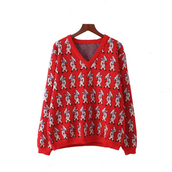 perhaps u red sweater pig print v neck knitted pullovers long sleeve winter autumn m0200 210529, White
perhaps u red sweater pig print v neck knitted pullovers long sleeve winter autumn m0200 210529, White
