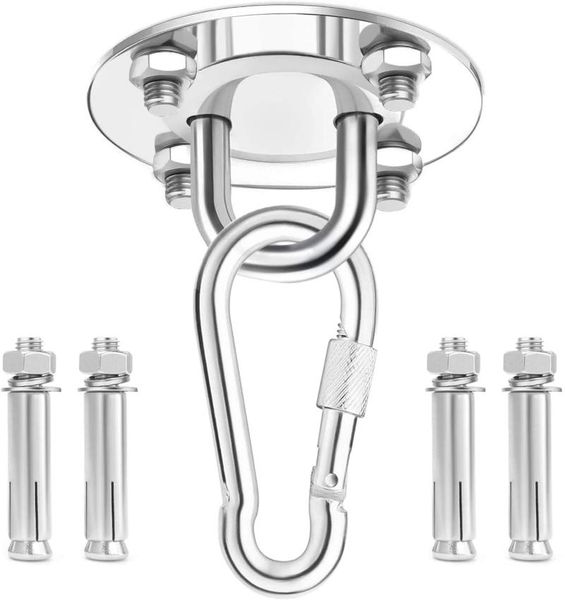 stainless steel hammock hanging kit heavy duty ceiling carabiner hooks accessories
stainless steel hammock hanging kit heavy duty ceiling carabiner hooks accessories