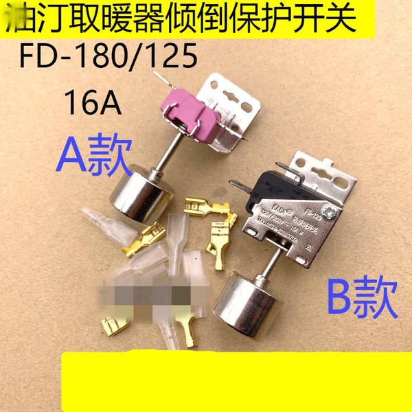 smart home control 1pcs tip over switch ac 125/250v 16a used in electric room heater 2 pin 1no, 1nc ms16
smart home control 1pcs tip over switch ac 125/250v 16a used in electric room heater 2 pin 1no, 1nc ms16