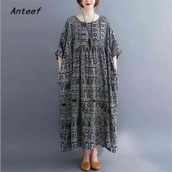 cotton linen oversize plus size vintage print for women casual loose long summer dress elegant clothes ladies dresses 210517, Black;gray
cotton linen oversize plus size vintage print for women casual loose long summer dress elegant clothes ladies dresses 210517, Black;gray