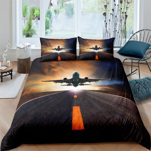 bedding sets vintage plane set luxury soft lightweight polyester 2/3pieces duvet cover with pillowcase full single double size
bedding sets vintage plane set luxury soft lightweight polyester 2/3pieces duvet cover with pillowcase full single double size