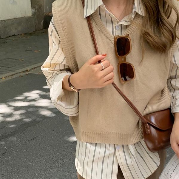 women's two piece pants sets oversized knitted folding vest shirt loose two-piece set suit casual wide leg small fashion, White
women's two piece pants sets oversized knitted folding vest shirt loose two-piece set suit casual wide leg small fashion, White