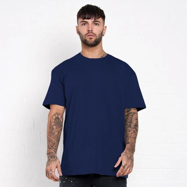 men's cotton t-shirt outdoor leisure sports short sleeve running fitness suit t-shirts, White;black
men's cotton t-shirt outdoor leisure sports short sleeve running fitness suit t-shirts, White;black