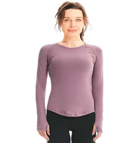and autumn lulu winter round neck yoga long sleeve female mesh stitching high elastic slim t-shirt running fitness suit, Gray
and autumn lulu winter round neck yoga long sleeve female mesh stitching high elastic slim t-shirt running fitness suit, Gray