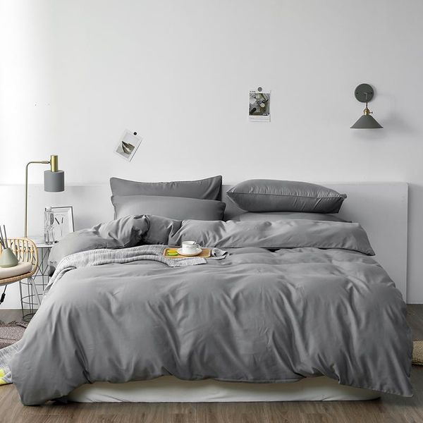 bedding sets simple solid color bed linens nordic style fashion family duvet cover set quilt double sided king size
bedding sets simple solid color bed linens nordic style fashion family duvet cover set quilt double sided king size