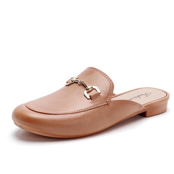 women's autumn lazy toe-covered shoes leisure home slippers women mules female flat slides ladies flip flops, Black
women's autumn lazy toe-covered shoes leisure home slippers women mules female flat slides ladies flip flops, Black