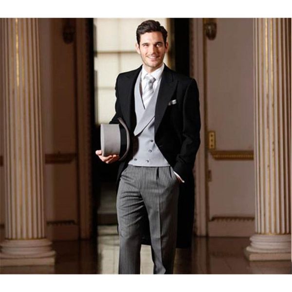 black men's wedding suits 3 pieces mens suit slim fit (jacket+pants+vest) groom tuxedos business groomsman custom made & blazers, White;black
black men's wedding suits 3 pieces mens suit slim fit (jacket+pants+vest) groom tuxedos business groomsman custom made & blazers, White;black