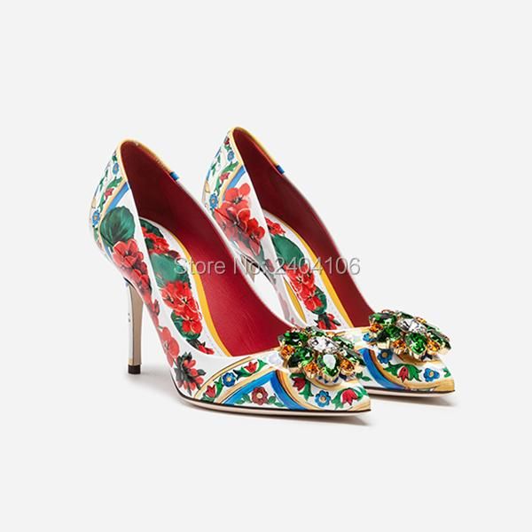 dress shoes mixed color print leather rose floral clear crystal high heels pointed toe slip on stiletto pumps rhinestone bridal, Black
dress shoes mixed color print leather rose floral clear crystal high heels pointed toe slip on stiletto pumps rhinestone bridal, Black